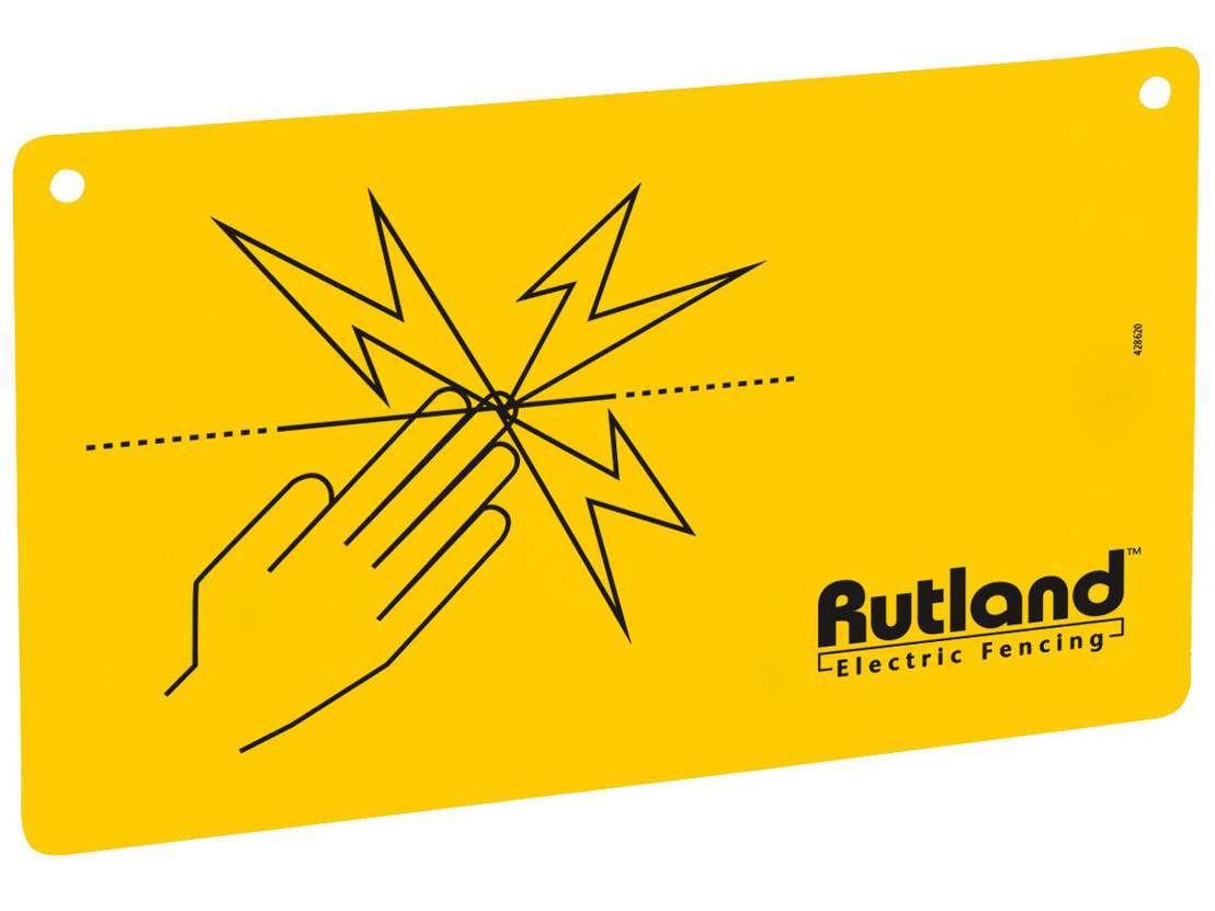 Warning Sign – Electric Fence - Image 1 of 1