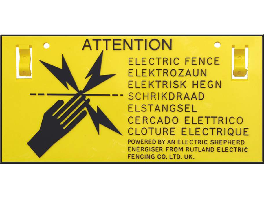 Warning Sign – Electric Fence - Image 2 of 3