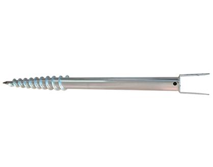 Spiral Ground/Retaining Anchor for Solar Units