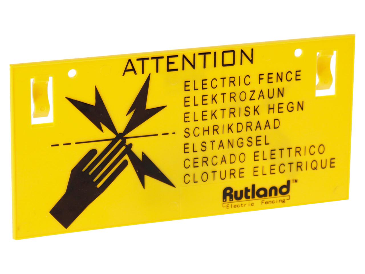 Warning Sign – Electric Fence