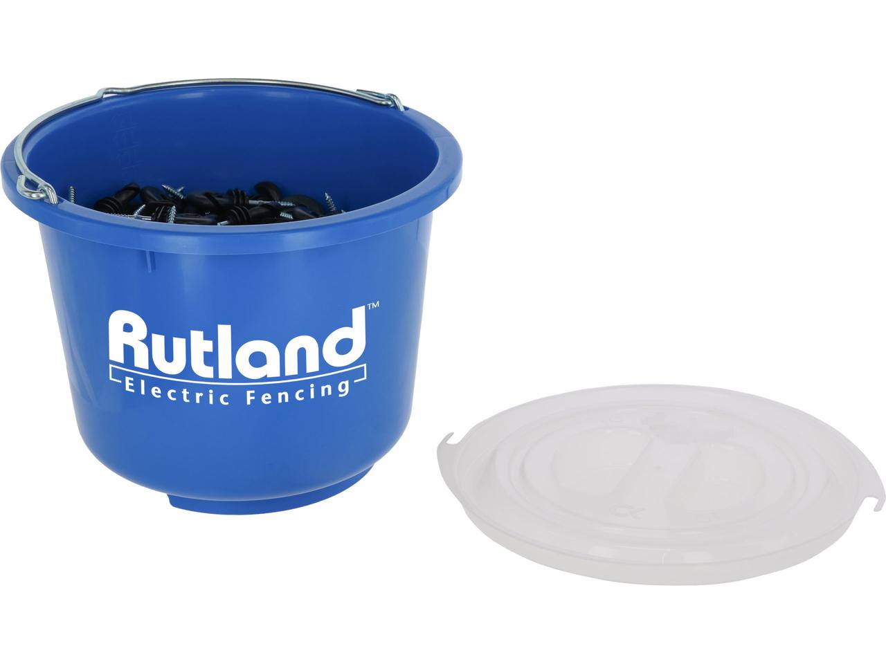 Ring insulator with continuous support with screw-in screwdriver in robust bucket