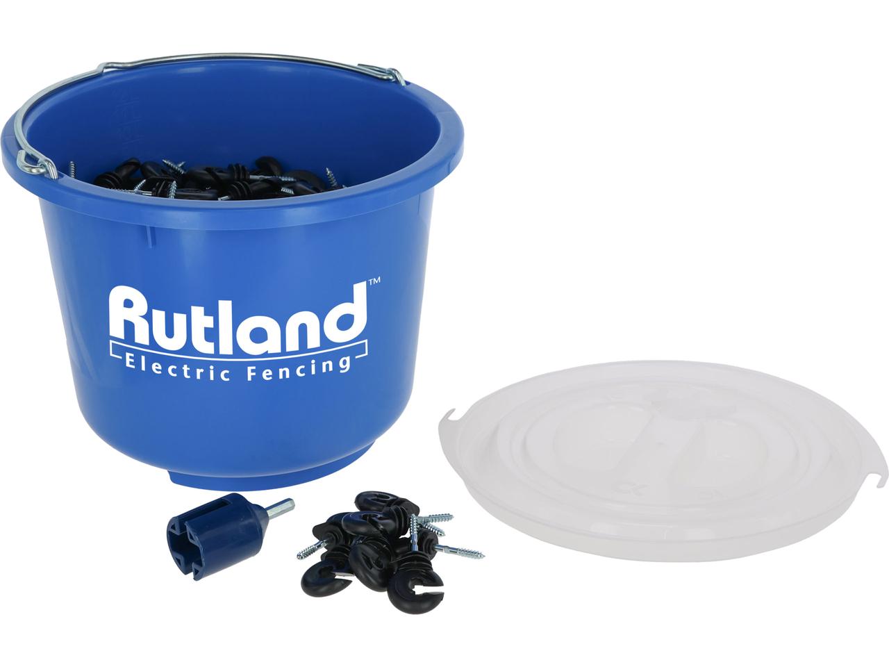 Ring insulator with continuous support with screw-in screwdriver in robust bucket