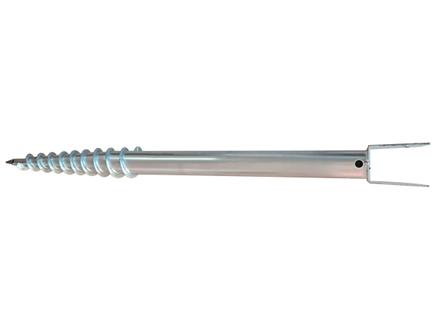 Spiral Ground/Retaining Anchor for Solar Units
