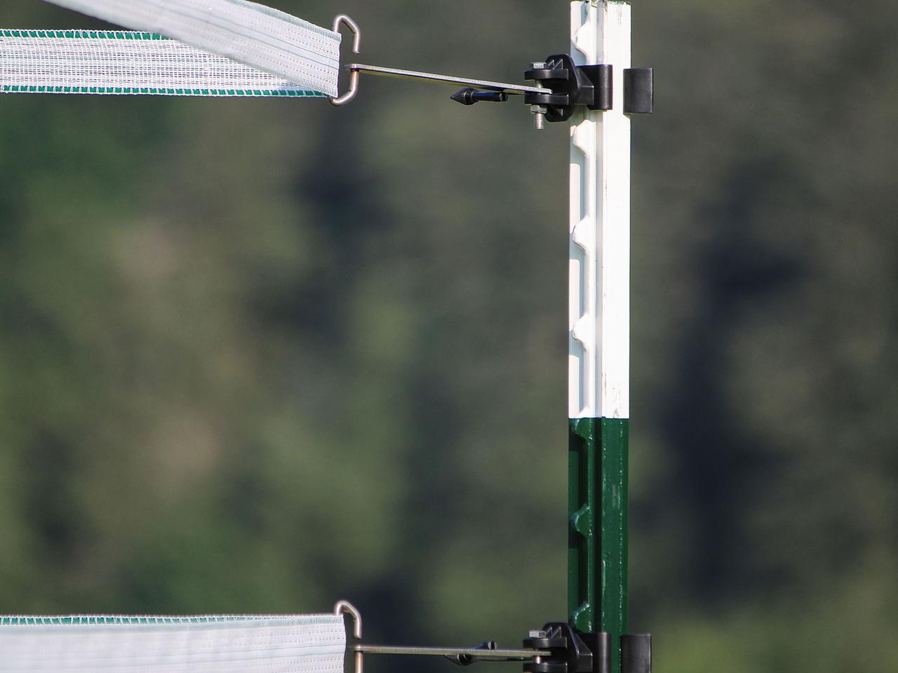 Tape/Rope Corner Solution T-Post