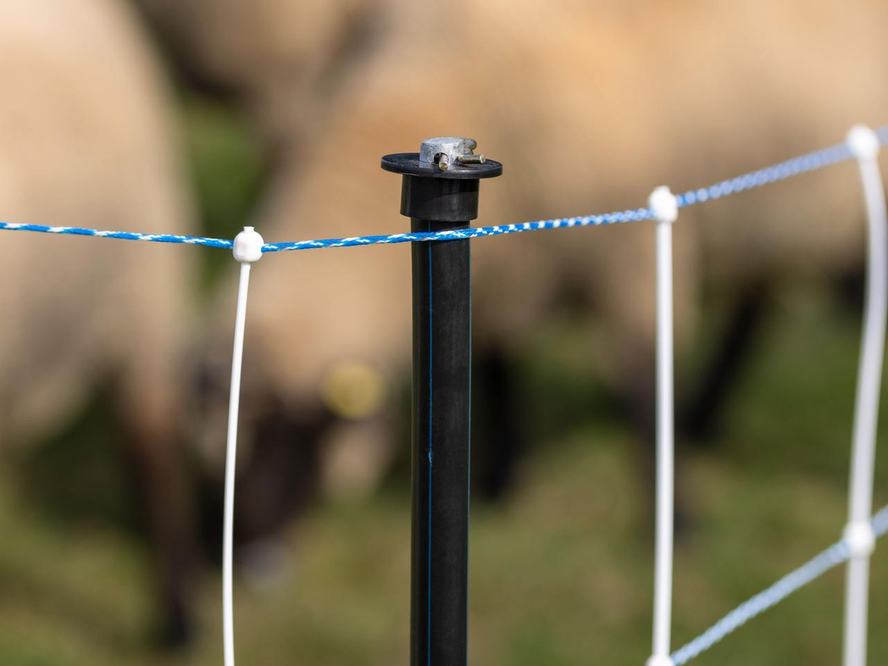 Support Post for Field Netting
