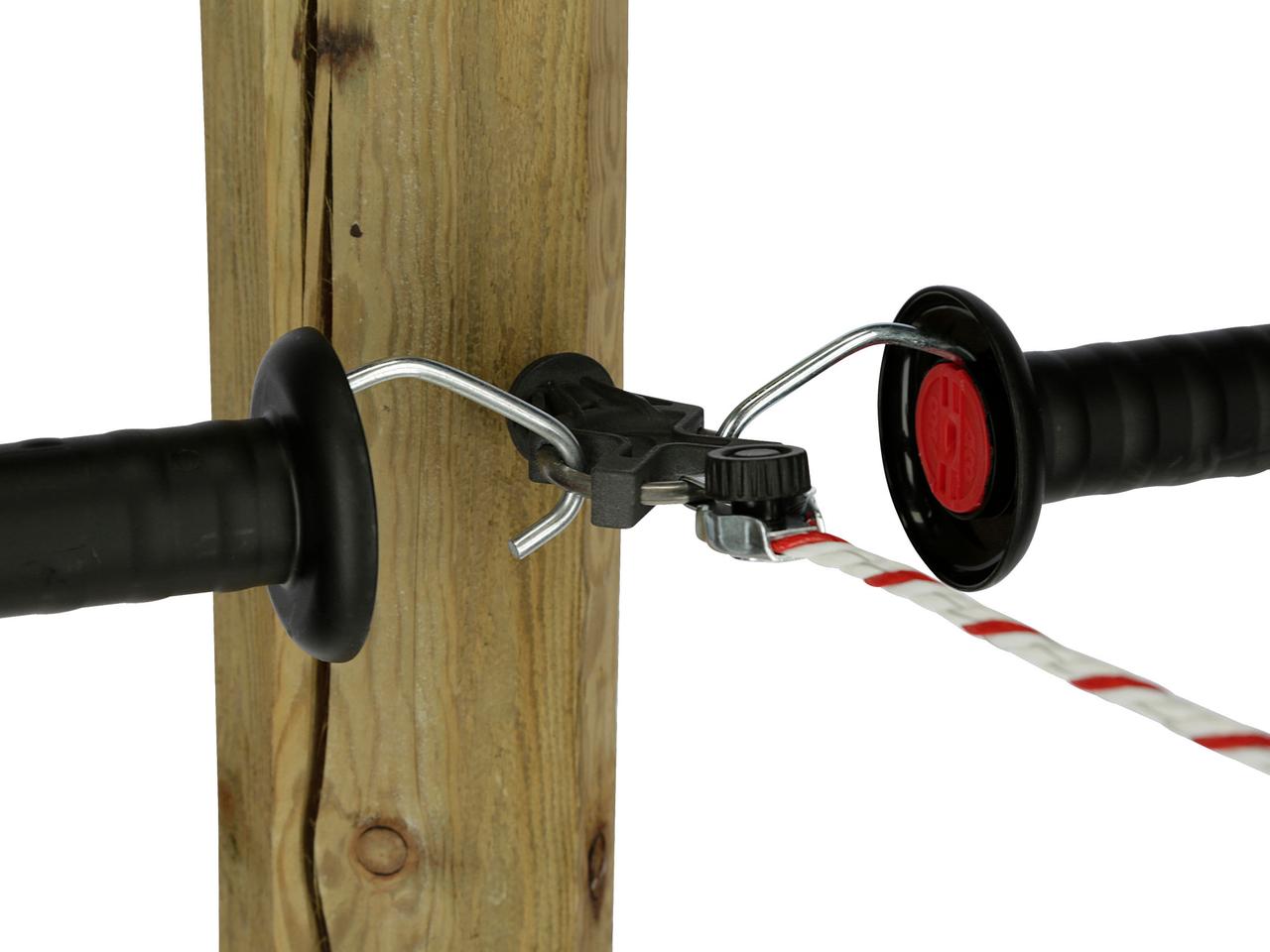 Quick rope/poly wire connector