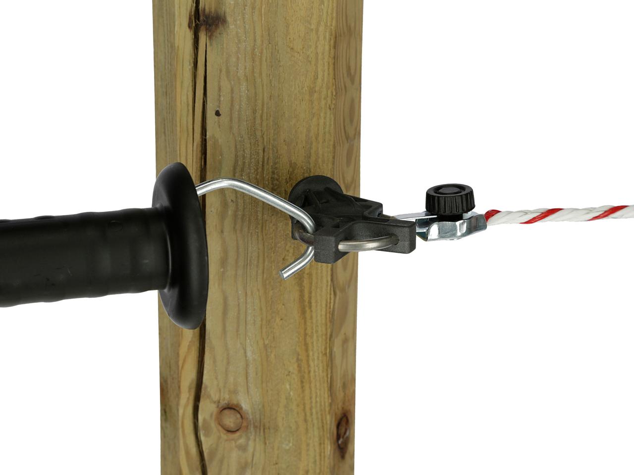 Quick rope/poly wire connector