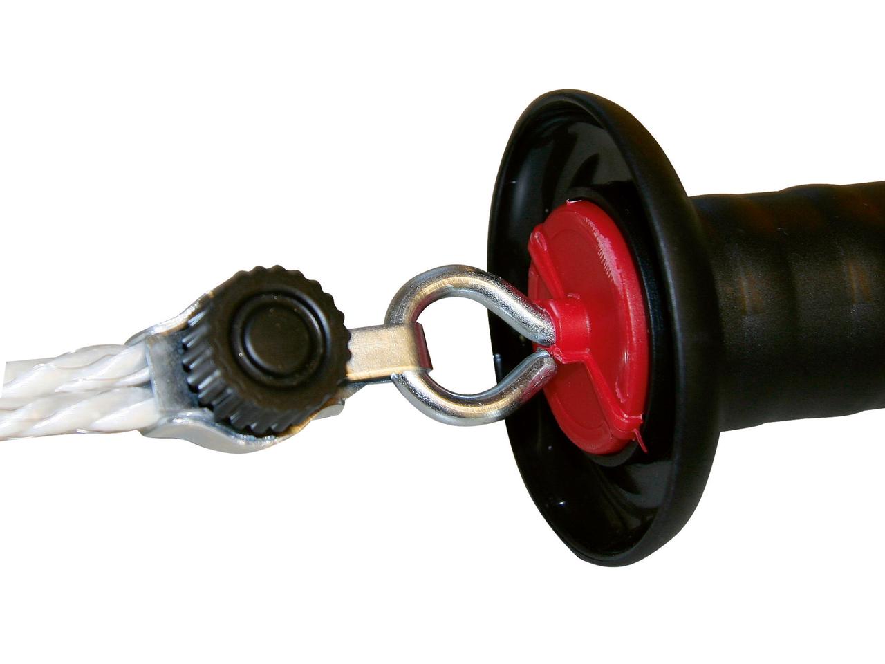 Quick rope/poly wire connector