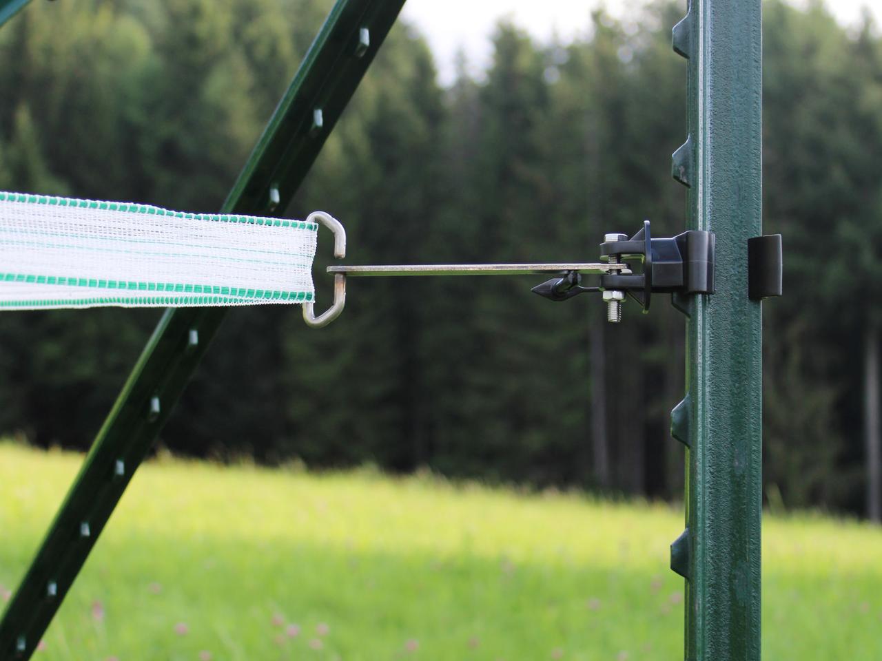 Tape/Rope Corner Solution T-Post