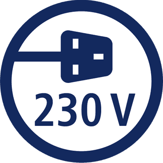 230 Volt power supplies - the best choice if a mains socket is available