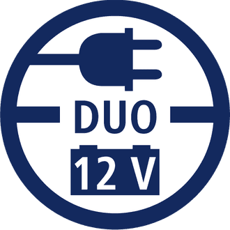 12/230 volt DUO units - maximum flexibility combined with powerful output energy